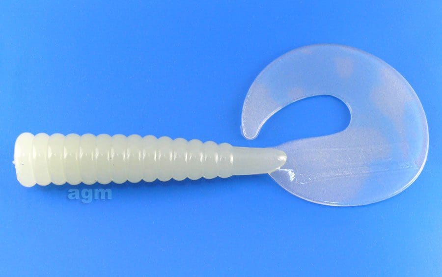 Kalins 7&Quot; Octogambo Grub - Glow (2Pcs)
