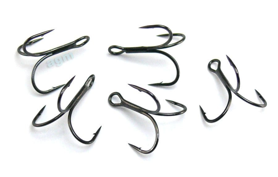 Vmc 7552 Bn Light Inline Treble Hook Size 8 8Pcs