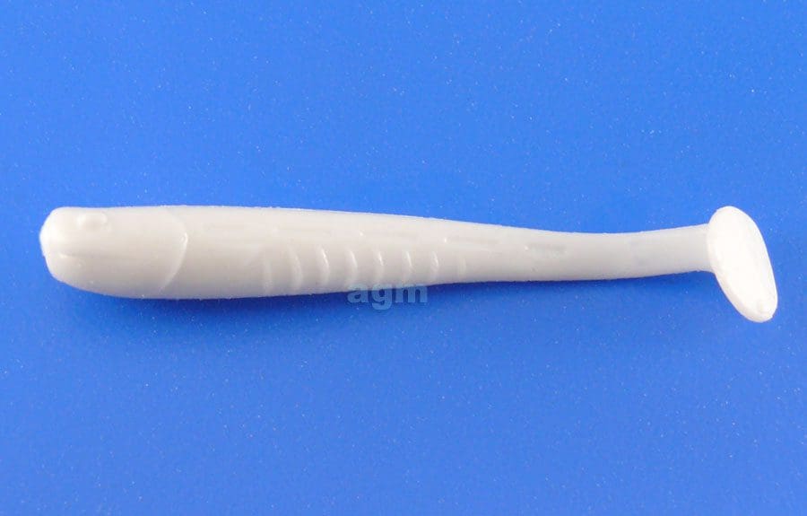 Crazy Fish 2.2In Nano Minnow 59 White 8Pcs