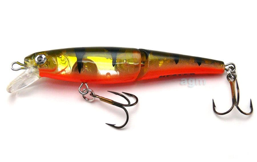 Hester 2.75&Quot; Jointed Trout Minnow - Holo Perch/Orange Belly