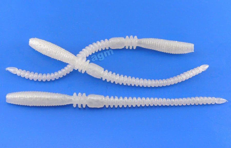 Crazy Fish 4&Quot; Cruel Leech - 49 Snow White (7Pcs)