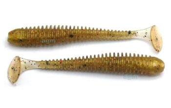 Crazy Fish 2" Vibro Worm - 28 Gold Sand (8pcs)