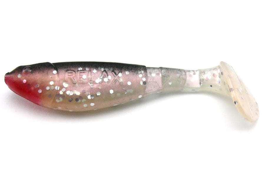 Relax 2.5&Quot; Kopyto Shad - Pearl/Silver/Black Back (2Pcs)