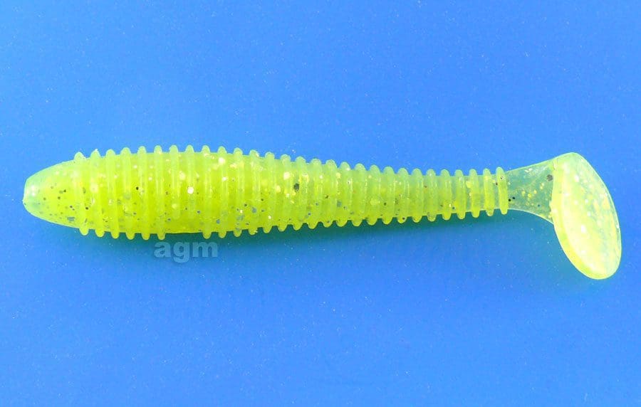 Crazy Fish 2.7&Quot; Vibro Fat - 54 Green Acid (5Pcs)