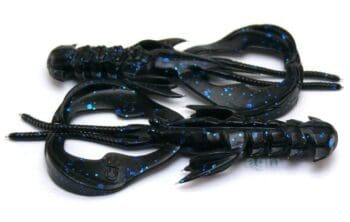 Crazy Fish 2.5in Nimble Blue Leech 7pcs