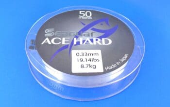 Seaguar Ace Hard Fluorocarbon Leader 19lb 8.7kg 50m
