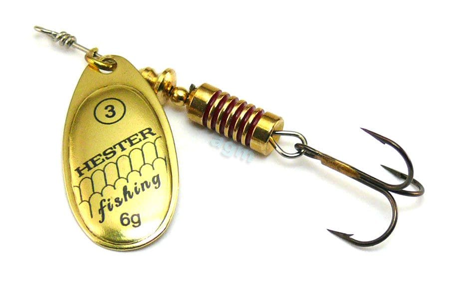 Hester Osprey Spinner 6G Brass