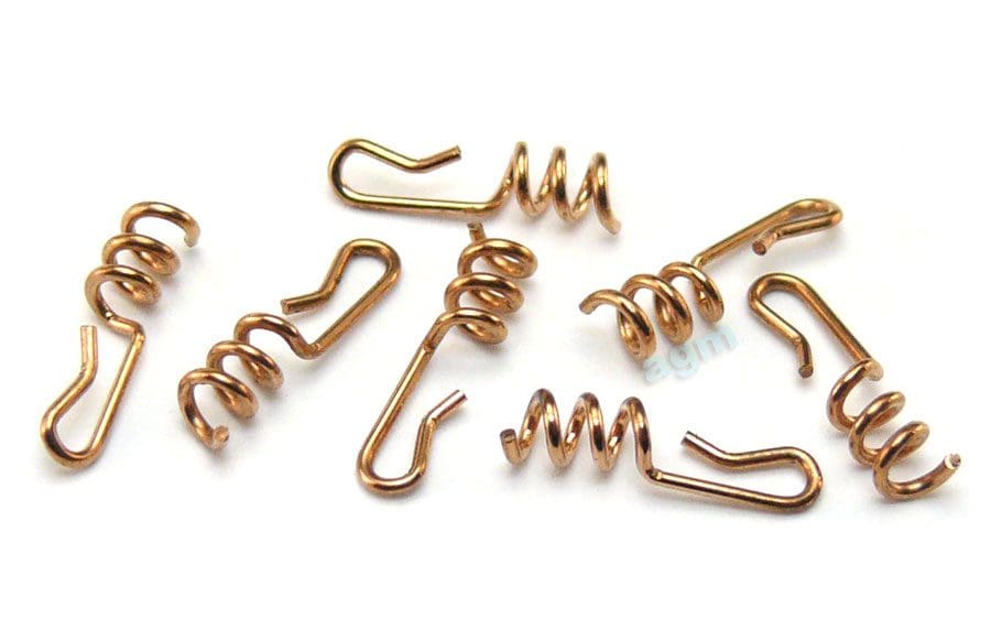 Agm Hitch-Hiker Coil (Clip-On) - Small (10Pcs)