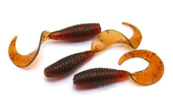 Crazy Fish 1in Angry Spin UV Motor Oil 8pcs
