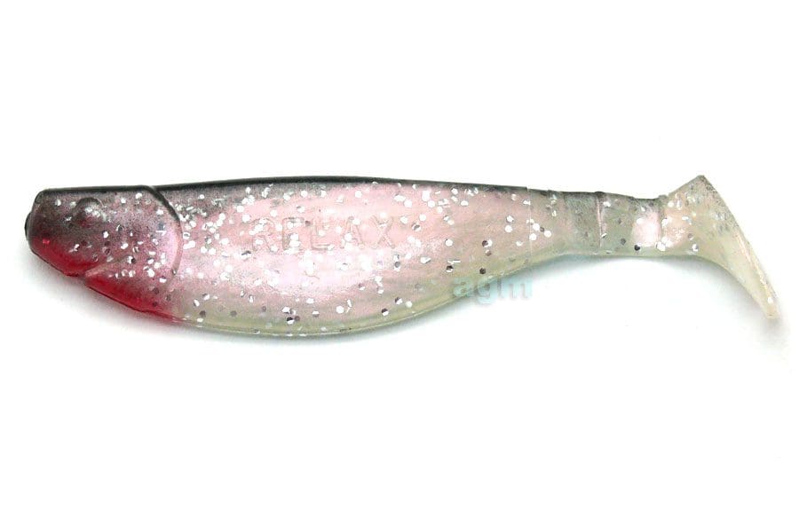 Relax 4&Quot; Kopyto Shad - Pearl/Silver/Black Back