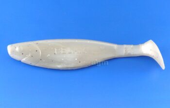 Relax 5" Kopyto Shad - Pearl/Silver Glitter