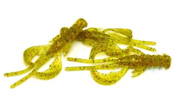 Crazy Fish 1.6in Nimble Olive 9pcs