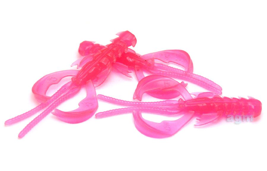 Crazy Fish 1.6In Nimble Toxic Pink 9Pcs
