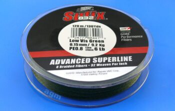 Sufix 832 Braid 9.2kg/20lb 120m Low Vis Green
