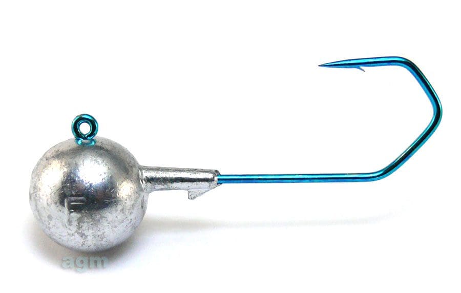 Profi-Blinker Round Jig Head 34G Blue - Size 5/0 (3Pcs)