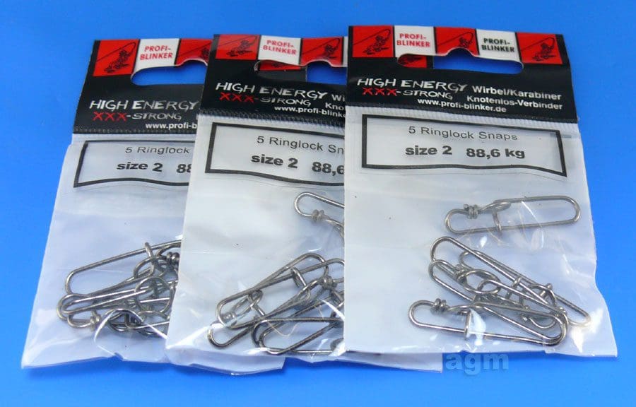 Profi-Blinker Xxx-Strong Ringlock Snap - Size 2 (5Pcs)