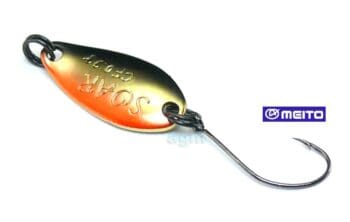 Crazy Fish Soar Spoon 0.9g 13 Gold Orange Black