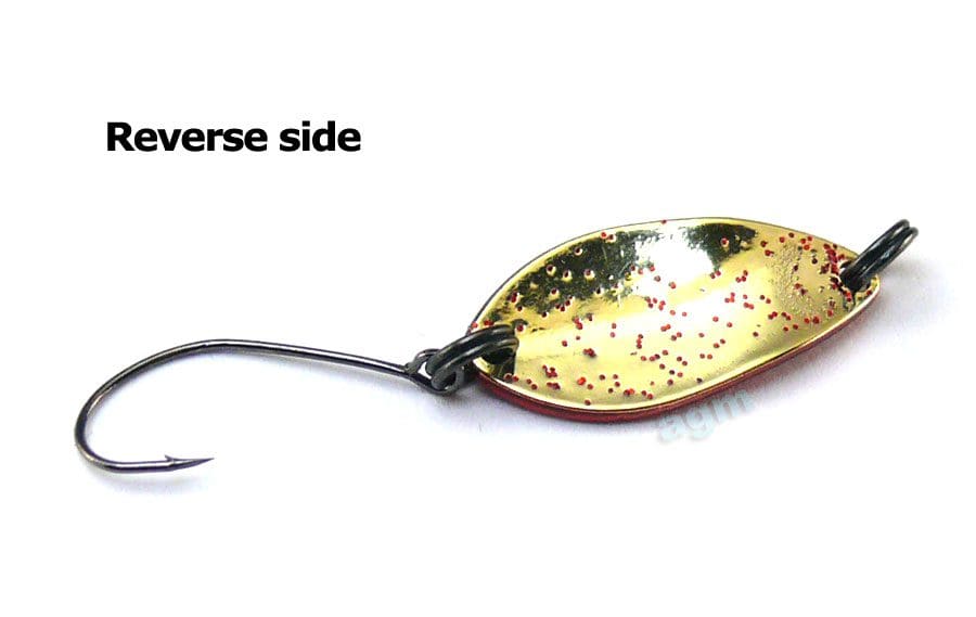 Crazy Fish Soar Spoon 1.4G - 82.1 Met. Red/White Spots