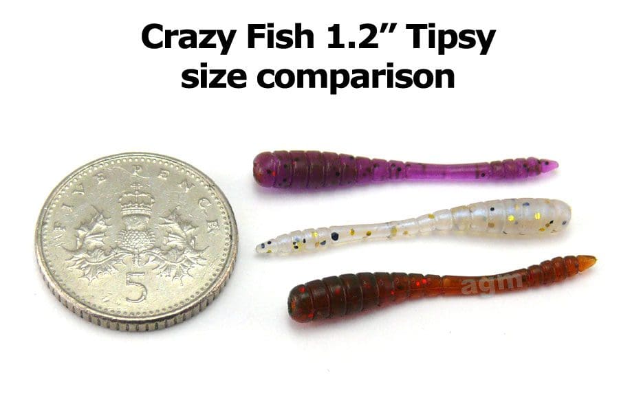 Crazy Fish 1.2&Quot; Tipsy - Ultraviolet &Amp; Dark Beer (16Pcs)