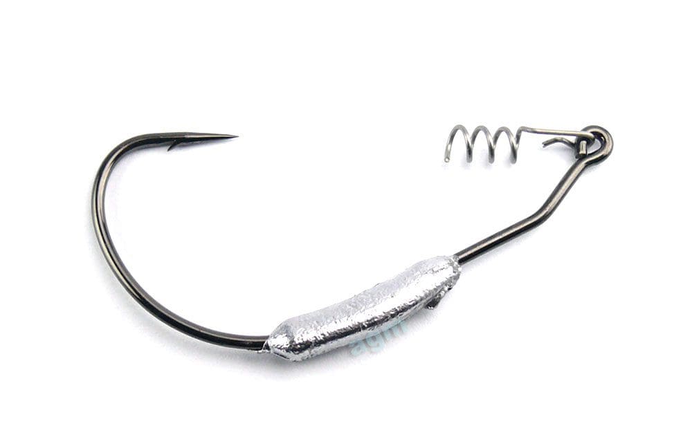 Agm Weighted Wide Gape Hook 3.5G Size 4/0 5Pcs