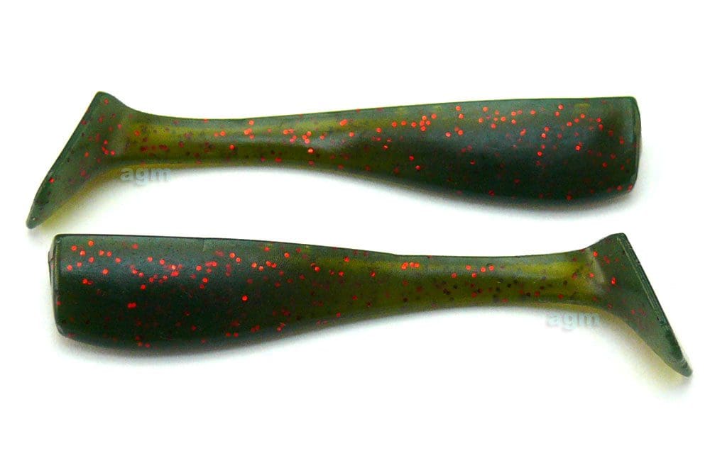 Big Hammer 2&Quot; Swimbait - Motor Oil Red (6Pcs)