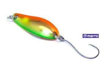 Crazy Fish Seeker Spoon 2.5g 36 Brass Orange Green