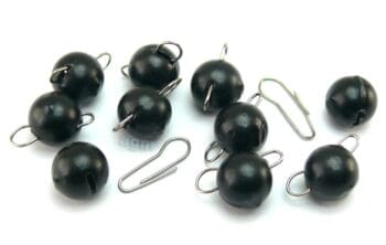 AGM Jiggle Cheb Head 4g Black 10pcs