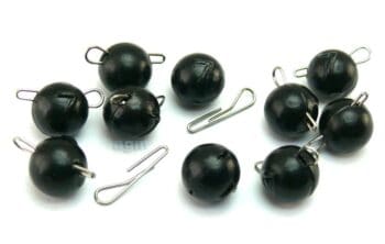 AGM Jiggle Cheb Head 7g Black 10pcs