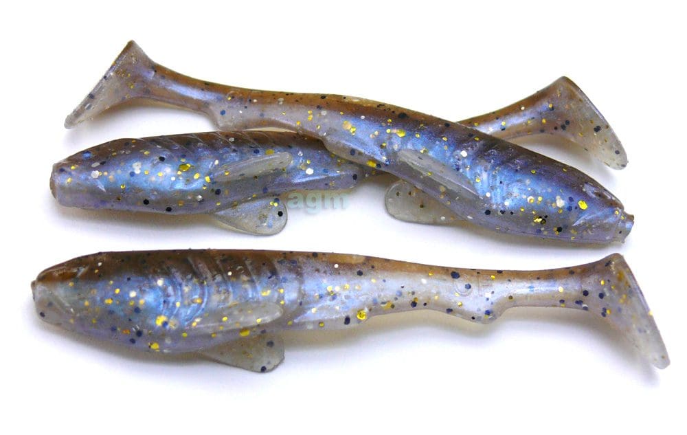 Crazy Fish 2.8In Tough 3D Swamp Pearl 5Pcs