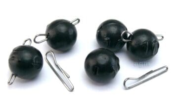 AGM Jiggle Cheb Head 10g Black 10pcs