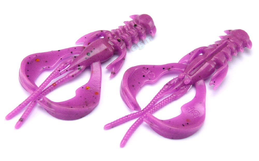 Crazy Fish 2In Floating Nimble 12 Ultraviolet 8Pcs
