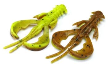 Crazy Fish 2in Floating Nimble 4D Swamp Chartreuse 8pcs