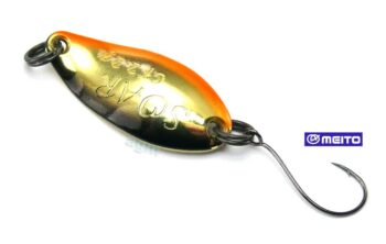 Crazy Fish Soar Spoon 2.2g - 13 Brass/Orange/Black