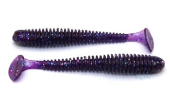 Crazy Fish 2in Vibro Worm 98 Space 8pcs