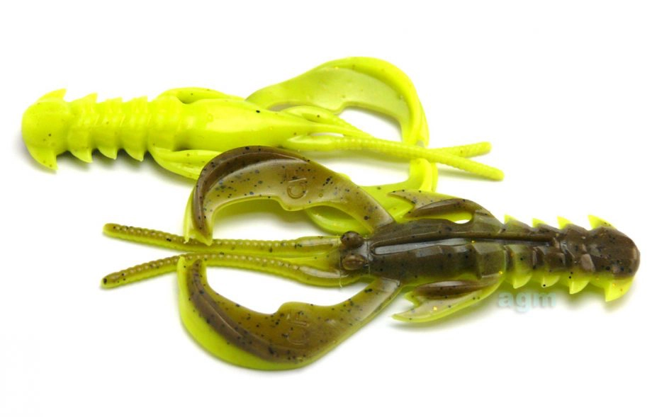 Crazy Fish 3.2In Floating Nimble 30D Caddisfly Pupa 6Pcs