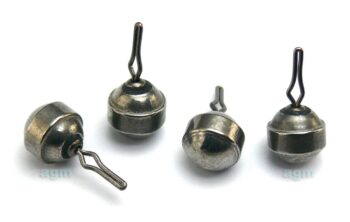 AGM Tungsten Round Drop Shot Weight 3.5g 4pcs