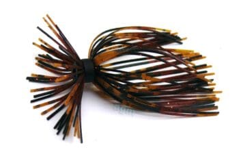 AGM 2in/5cm Jig Skirt Burnt Toast 3pcs