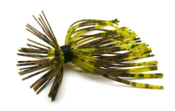 AGM 2in/5cm Jig Skirt Swamp Chartreuse 3pcs