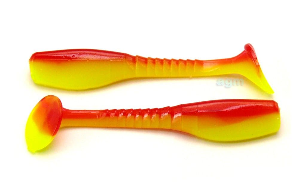 Big Bite 2&Quot; Swimming Crappie Minnr - Red/Chartreuse (9Pcs)
