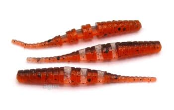 Crazy Fish 1.8in Polaris 8D Orange Coffee 8pcs