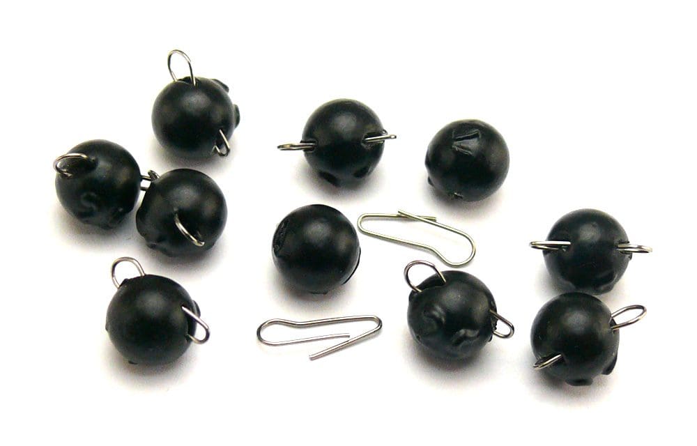 Agm Jiggle Cheb Head 2.5G Black 10Pcs
