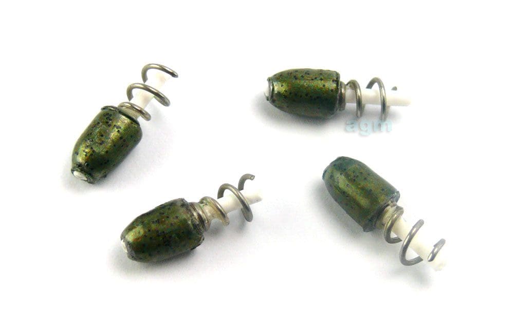 Bullet Weights Screw In Steel Weight Watermelon 0.9G 4Pcs