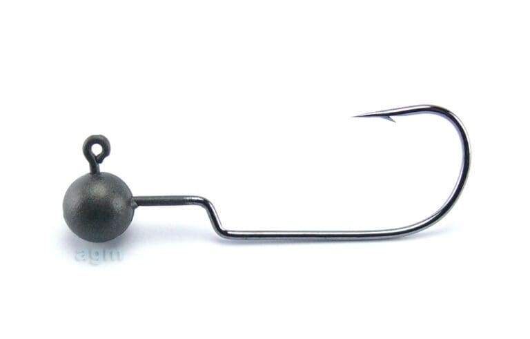Scratch Tackle Round Offset Jig Head 5G Size 1/0 5Pcs
