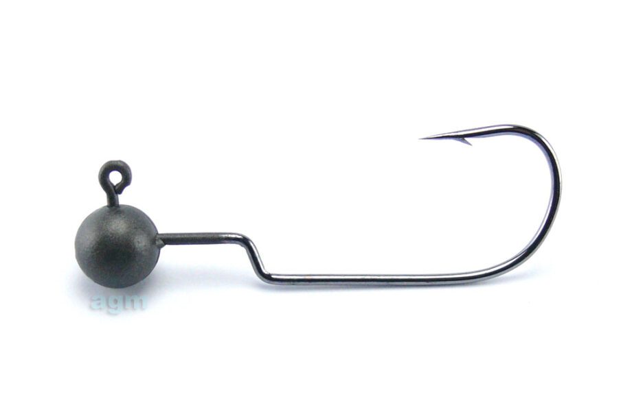 Scratch Tackle Round Offset Jig Head 5G Size 1/0 5Pcs