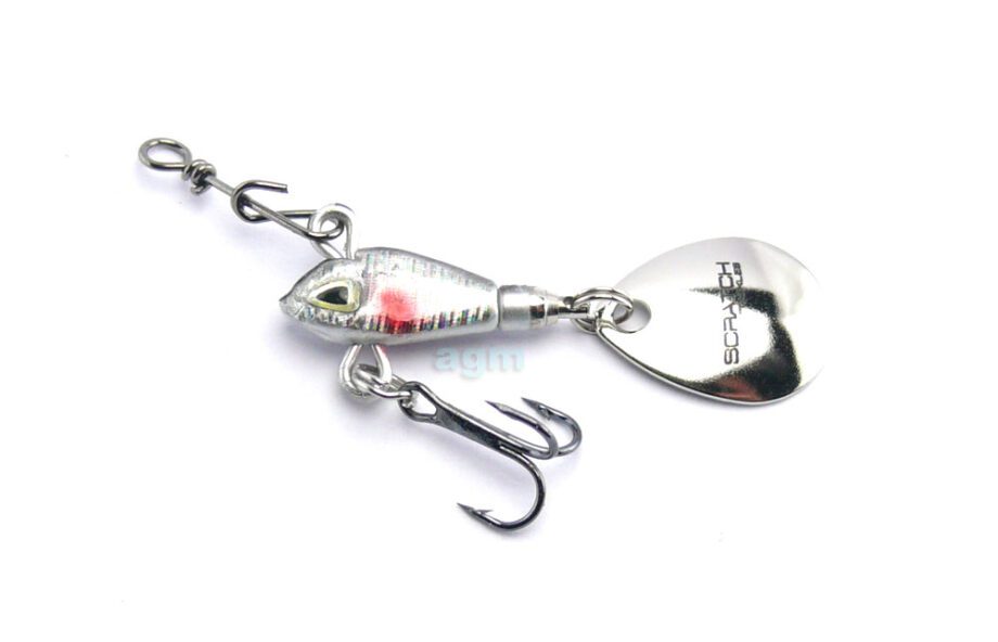 Scratch Tackle Vera Spin Jig 3.5G - Black Back